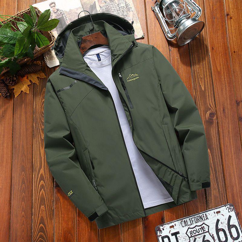 Men's Lightweight Spring & Autumn Jacket - Casual & Stylish Dad's Mountaineering Outerwear