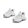 Thick-soled heightening dad shoes for women 2025 autumn new versatile student fashion mesh breathable casual sports shoes