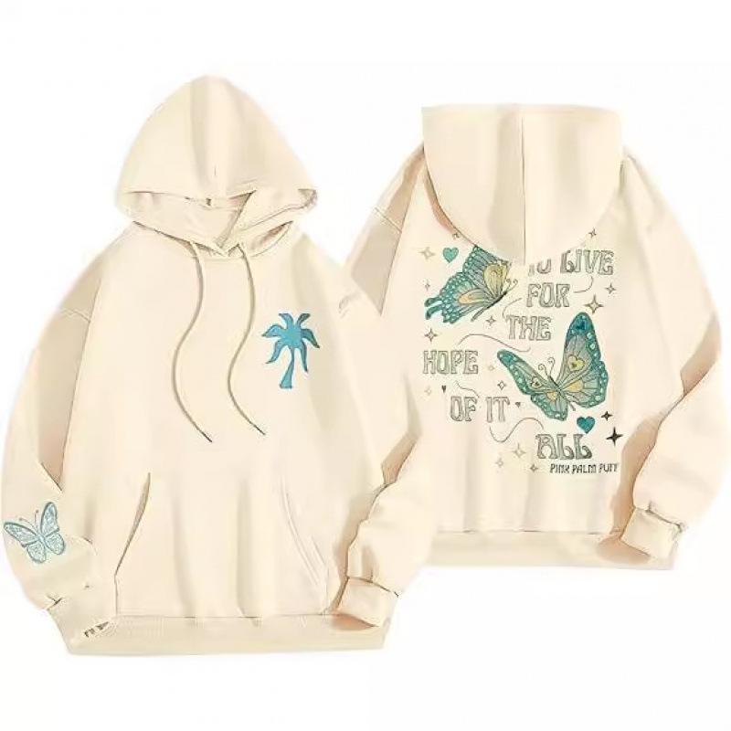 Hopeful Dreams Drop Shoulder Ribbed Hoodie