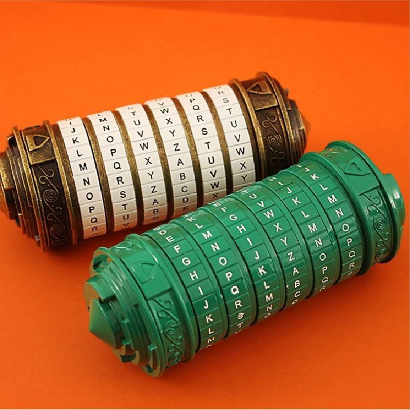 Vintage Bronze Da Vinci Code Schloss Perfektes Romantisches Geschenk Für Alle Anlässe