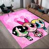 The Powerpuff Girls Anti-slip Rug, Rectangular Carpet for Living Room, Bedroom and Sofa Area