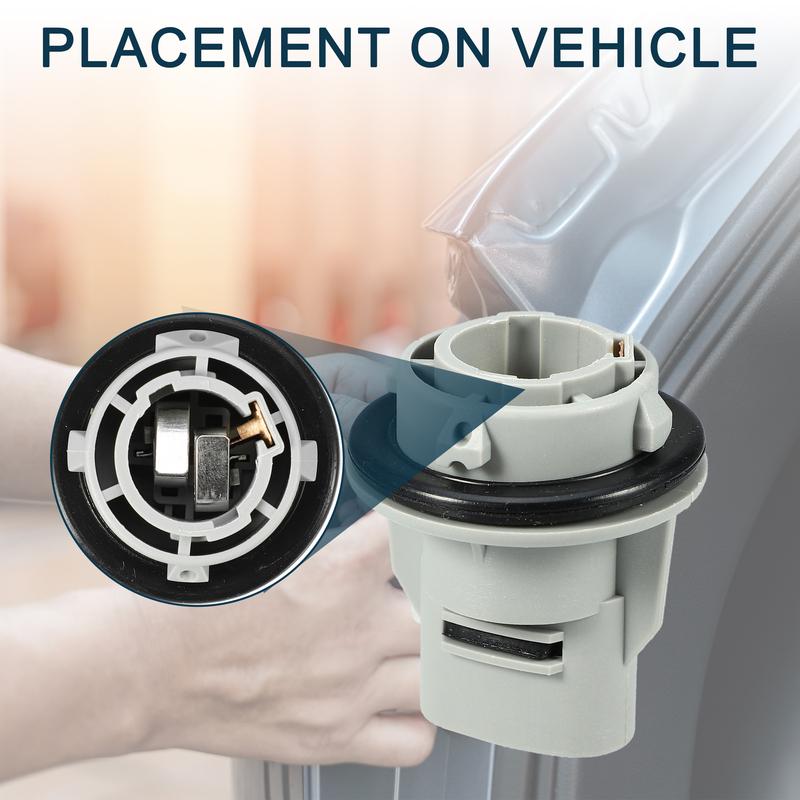 X Autohaux 2 Pcs Front Turn Signal Light Socket for Mazda 3 2004-2009 3P No.GA2A51064