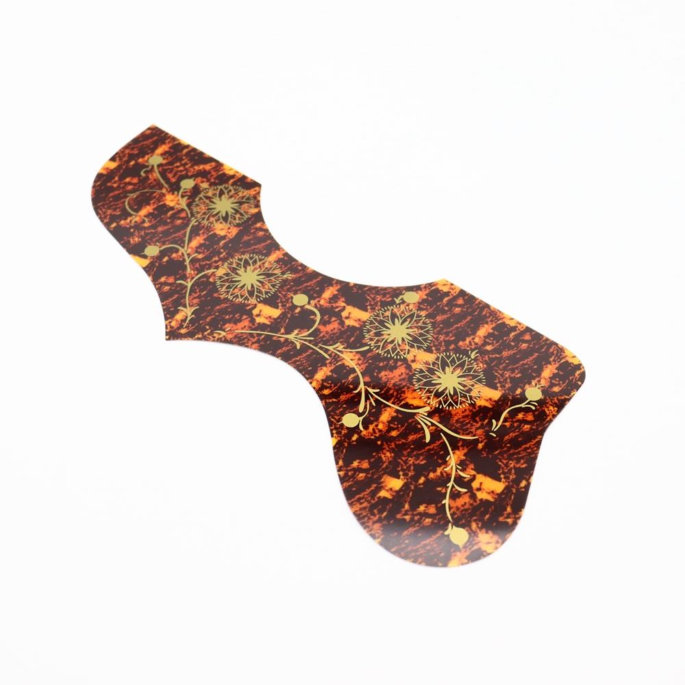 Left And Right Handed Acoustic Guitar Pickguard Pick Guard Anti-Scratch Plate For Ej200 With Gold Flower Bird 4 Colors