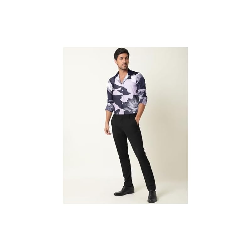 Noble Monk Mens Printed Regular Fit Casual Shirt | Full Sleeve | | Stylish Shirt For Men