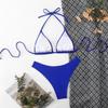 2026 European and American Women's Sexy Split Strap Bikini Swimwear