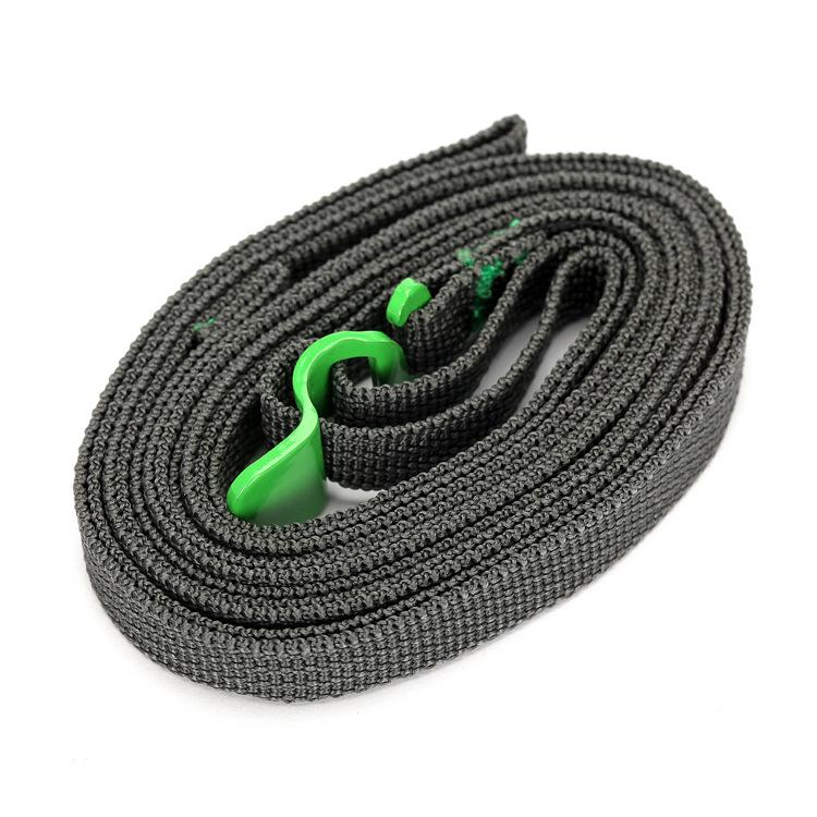 Quick Release Tie-Down Straps with Stainless Steel Hooks for Outdoor Travel Gear and Luggage