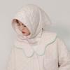 GAYEON LEE LALA Quilted Hood-Ivory