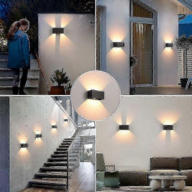 Motion Sensor LED Wall Light 24W Indoor Outdoor IP65 Waterproof