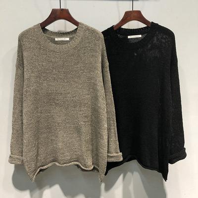 Pullover für Damen Herbst Winter Verdickt Warm Gestrickt Dehnbar Langarm Oversize Oberteile