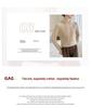 Damen Kaschmir Kapuzenpullover - Herbst/Winter Weicher Einfarbiger Langarmpullover
