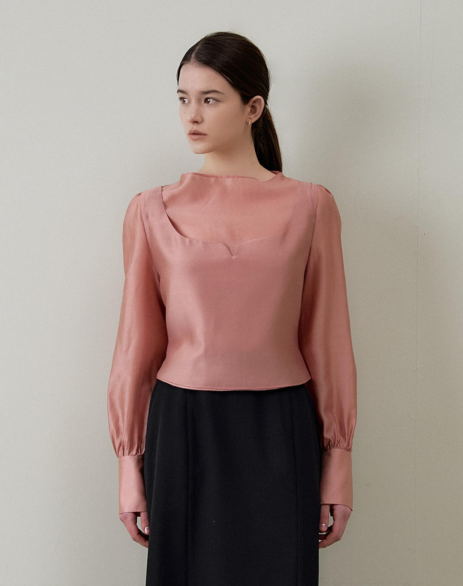 G Mar Bustier Blouse Pink Bustier Blouse Pink Free