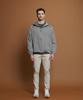 Panicale Grey Light Hooded Windbreaker