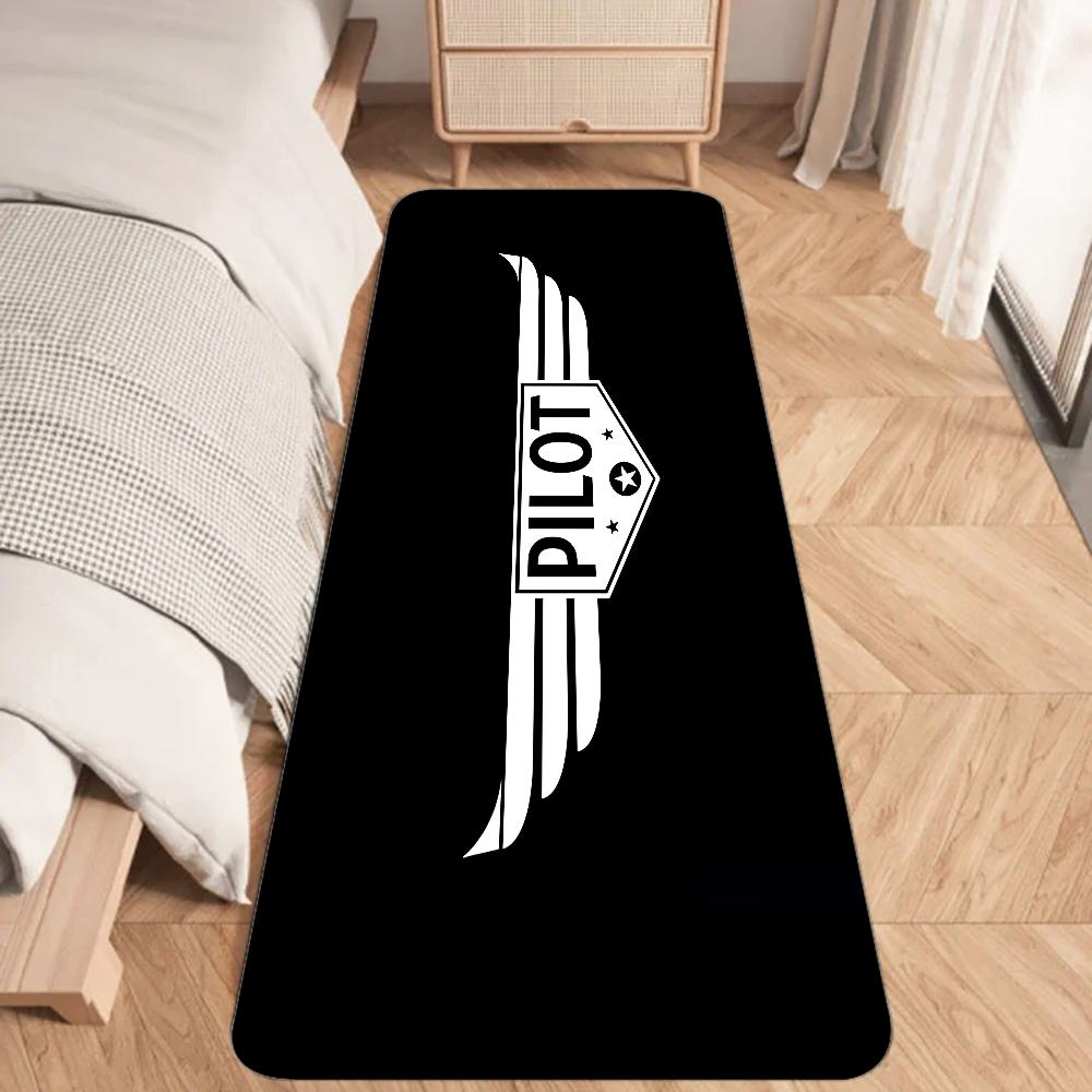 Airplane Pilot Epaulette Floor Mat Graphic Printed Flannel Doormats For Bathroom Kitchen Entrance Carpet Home Decor