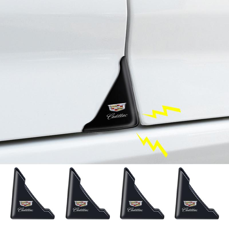 2Pcs Car Door Corner Anti-collision Protection Sticker for Cadillac ATS BLS CT4 CT6 CTS ESCALADE STS XLR XT4 XT5 XTS SLS