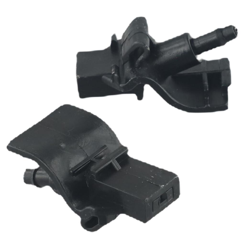 Brandneu Hohe Qualität Windschutzscheibenwischer Waschdüse Waschdüse Strahl Windschutzscheibenwischer 2 Stück FR3Z-17603-AB FR3Z17603AA Kunststoff