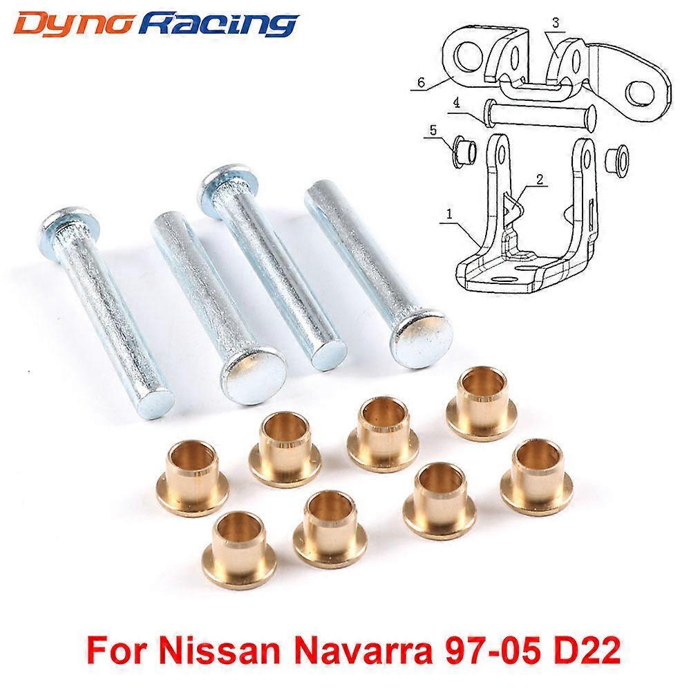 Door Hinge Pin & Bushing Kit Front For Nissan 1997 - 2005