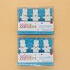 New Cute 3 Pieces PVC Boxed White Rabbit Cartoon Candles Birthday Cake Party Rabbit Decoration Candles