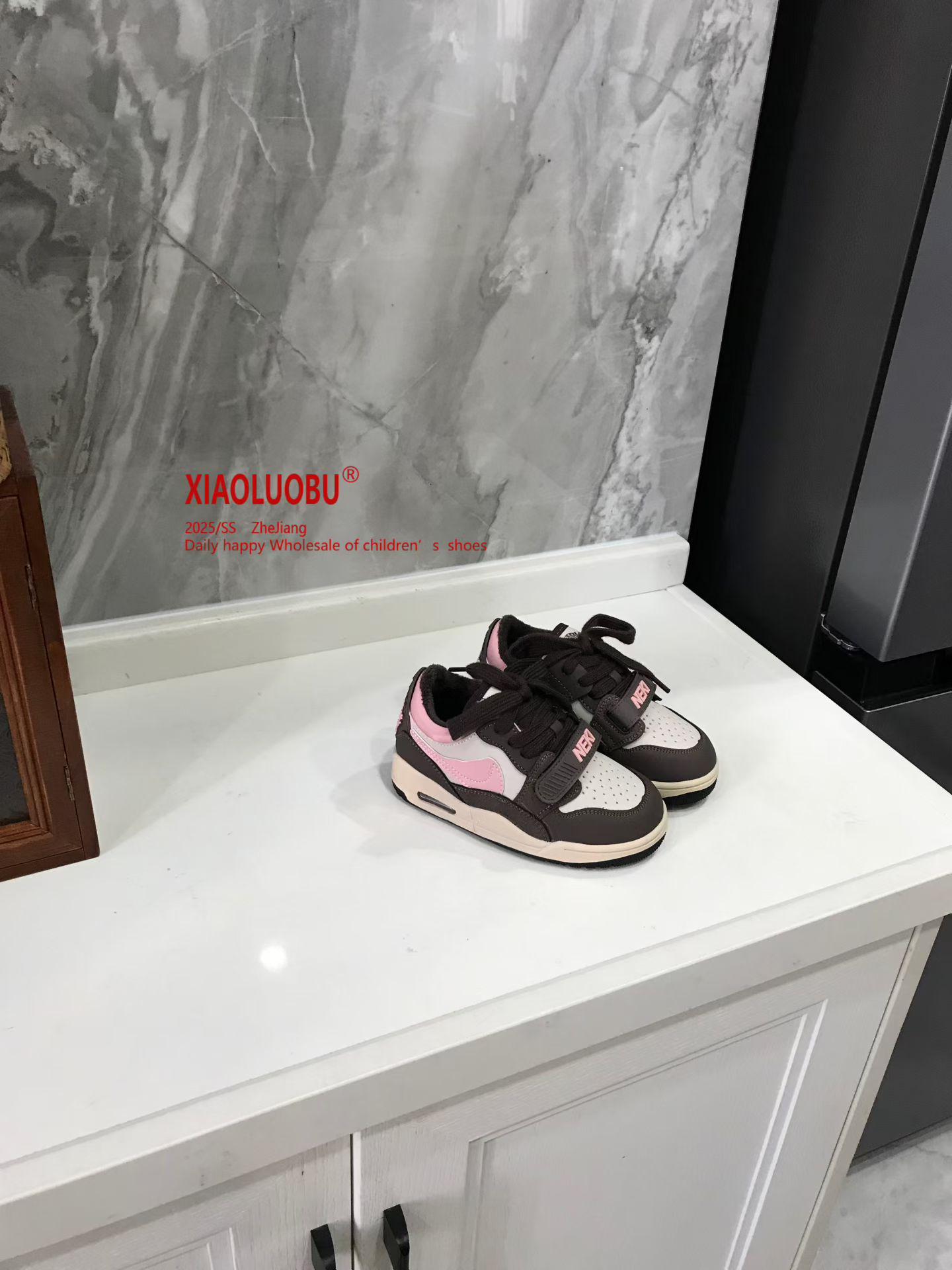 2025 Autumn/Winter Kids  Fashion: Boys  Letter AJ Basketball Shoes & Girls  Cotton-Lined Running Sports Shoes 27