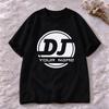 Personalized Custom Dj T Shirt Custom Your Name Logo Print Short Sleeve Casual Tee Gift For Dj Artist Music Party Lover Tops