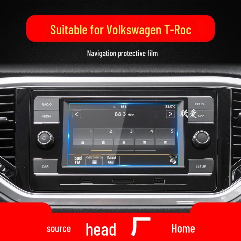 

Защитная пленка для экрана навигации Volkswagen T-ROC 25 - Пленка для центральной консоли Soft Film