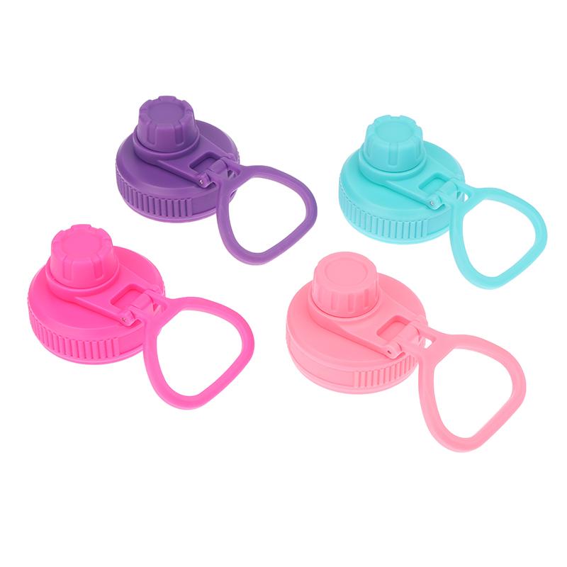 Cup Lid For Hydro Flask Water Bottle Handle Cover Accessories Colored Pp Plastic Sports Portable Bottle Lid
