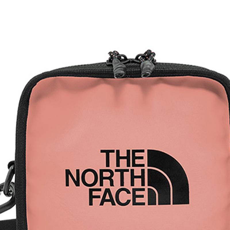 The North Face Lightweight Front Letter Print Crossbody Camera Bag Small Square Shoulder Outdoor Bag Unisex Bags Pink NF0A3VWS-4T5