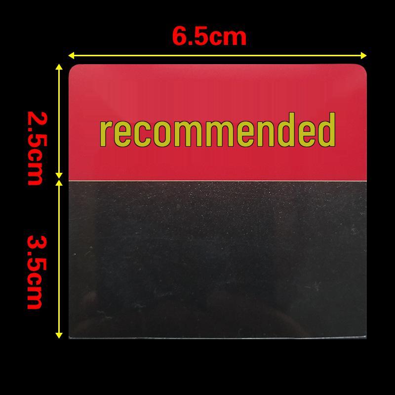 Transparent PVC Shelf Label Sleeve for Pharmacy and Baby Store Price Tags