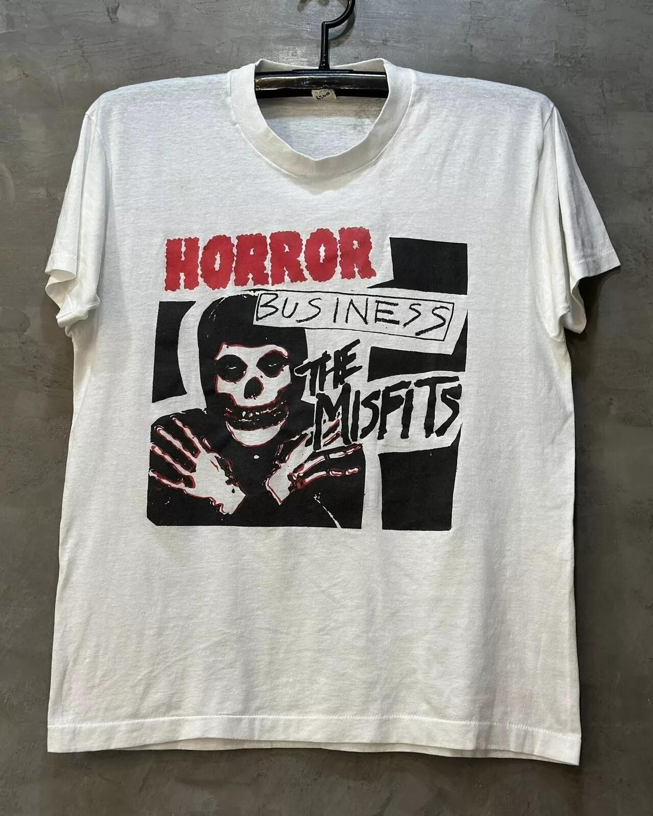 

The Misfits Band Horror Graphic White Unisex T shirt Men Women KH14099 Unisex T-Shirt XXXL
