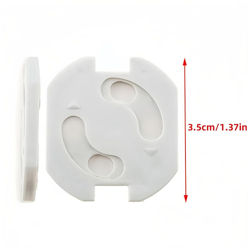 Power Outlet Protective Cover, Suitable for Rotating Plugs, Safety Outlet Protector