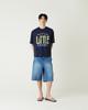 Diaendeukweseucheon Little Thing Print T-Shirt / Navy