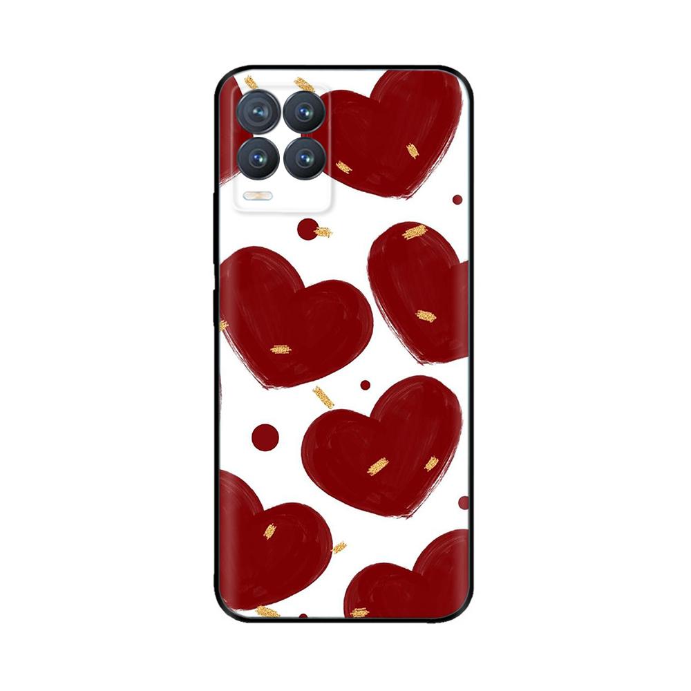 For Realme 8 Case Cute Animal Soft Liquid Silicone Cover For Realme 8 Pro 8i Realme8 4G RMX3085 Full Protection Durable Cases