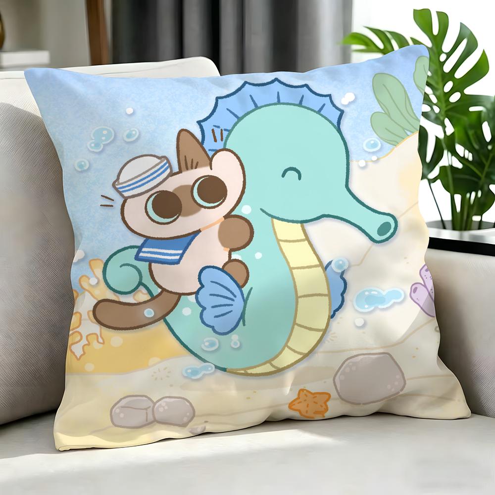 Food AAzuki Cushion Cover Cushion Cover Set Pcs X X X Pillowcase Decorative Sofa Home Decor