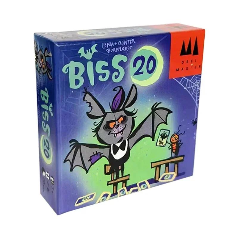 Biss 20 English version Board Game direct hit 20 cheating moth series German cockroach adult children leisure gathering game