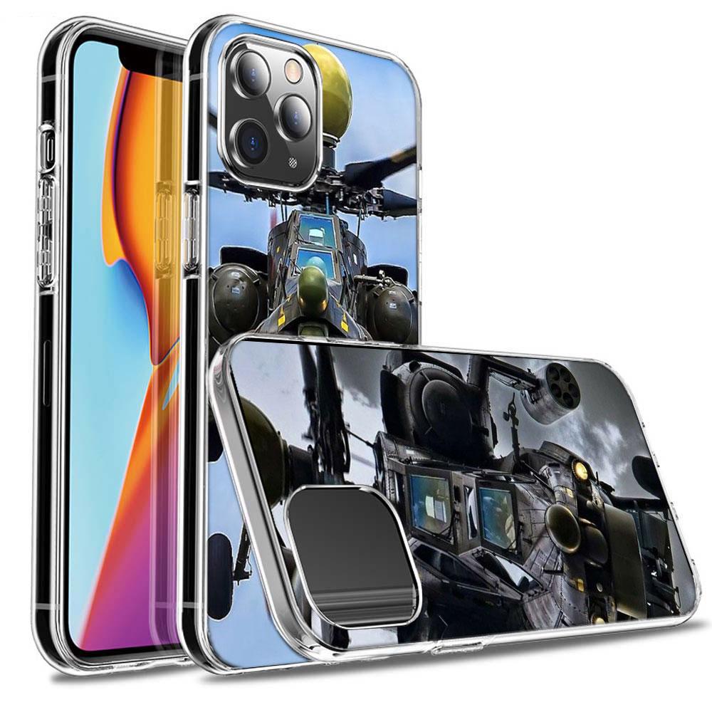 Fighter Jet Phone Case For Iphone 16E 15 Pro 14 Plus 17E 16 17 Pro Max Air 11 12 13 Mini Shockproof Capa Cute Cover TPU Clear