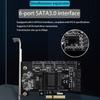 Extender PCIe Converter PCIe to SATA3.0 Expansion card PCI E Sata Card Controller PCIE to SATA Card PCI-E Riser Card Game PCIE Card Expansion Adapter