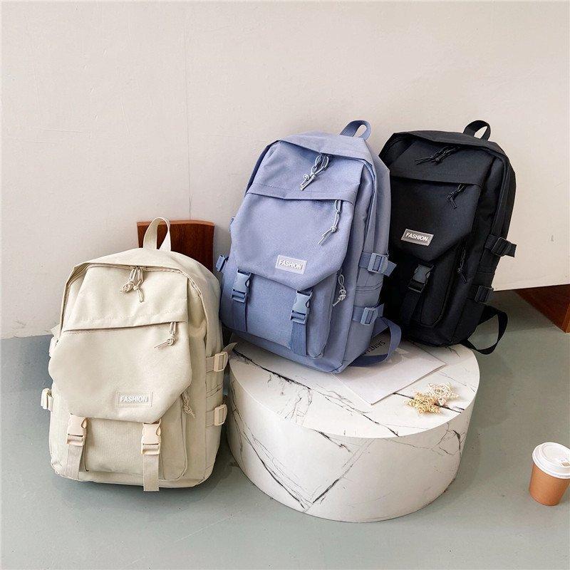 Schoolbag Female College Student Junior High School Student Travel Computer Backpack Male Large Capacity Backpack Versatile Casual Versatile