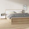 821795 vidaXL Bedside Tables 2 Pcs White 40x35x50 Cm