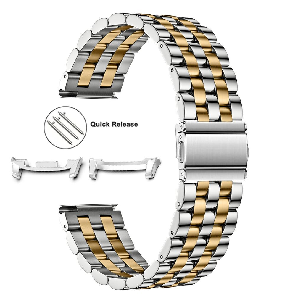 Stainless Steel Strap for Samsung Galaxy Watch 8 40mm 44mm 8 Classic 46mm Galaxy Ultra 47mm 2025 Band Metal Bracelet Wristband