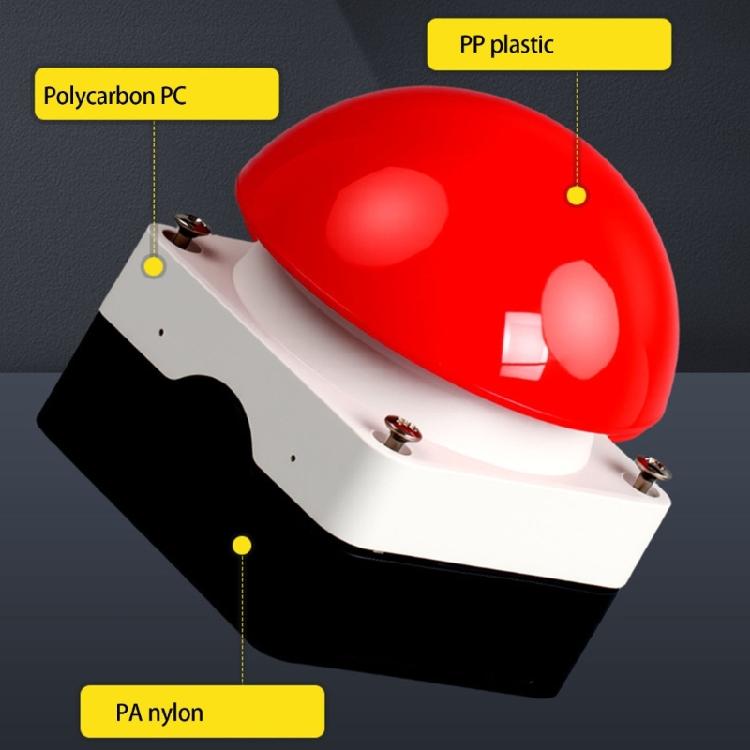Emergency Stop Button Switches Sphericals Mushroom Head Resetting Designs for Enhances Safety In Industrial Setting