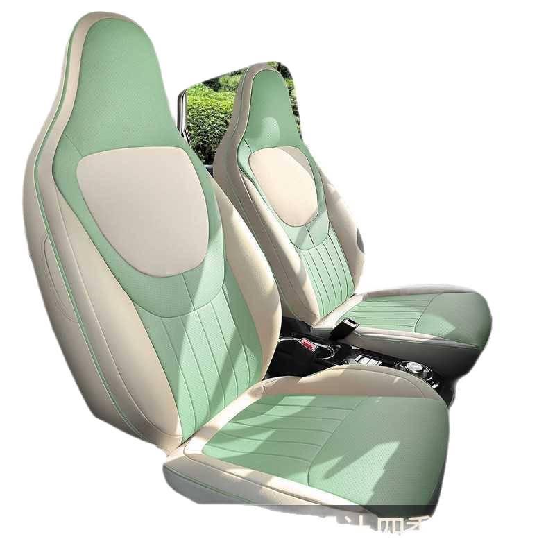 Wuling Hongguang Mini Gen 3 Leather Cartoon Seat Covers for Women