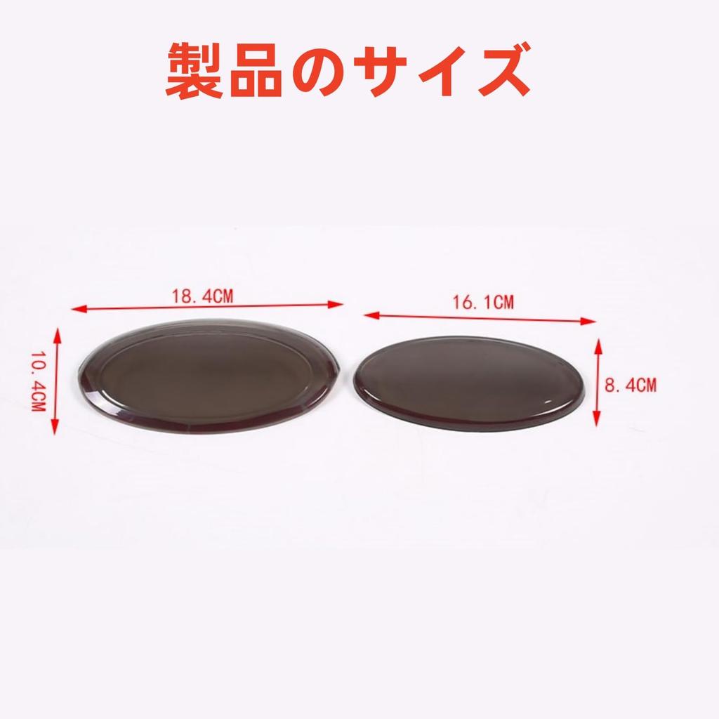 Set of Smoke ABS Emblem Covers for Subaru Forester Front and Rear Emblem Decorative Logo Decorative Front Rear Logo Logo Ring Decorative Exterior Car