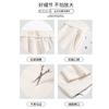 Chenier wide-leg pants women's spring and autumn new casual thin narrow version small straight pants corduroy pants