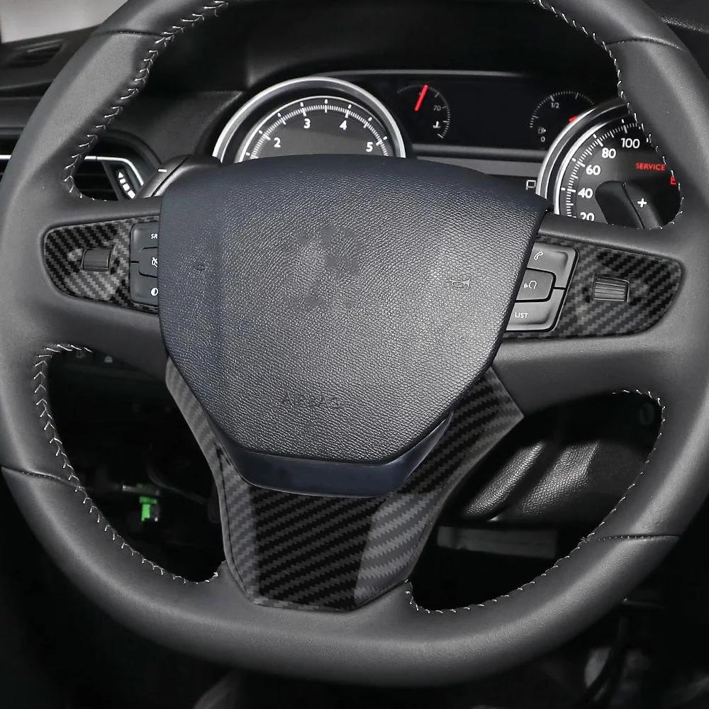 Pentru Peugeot 408 2014 - 2019 Peugeot 508 2011 - 2016 Ornament Panou Volan Autocolant Decorativ Accesorii Interioare