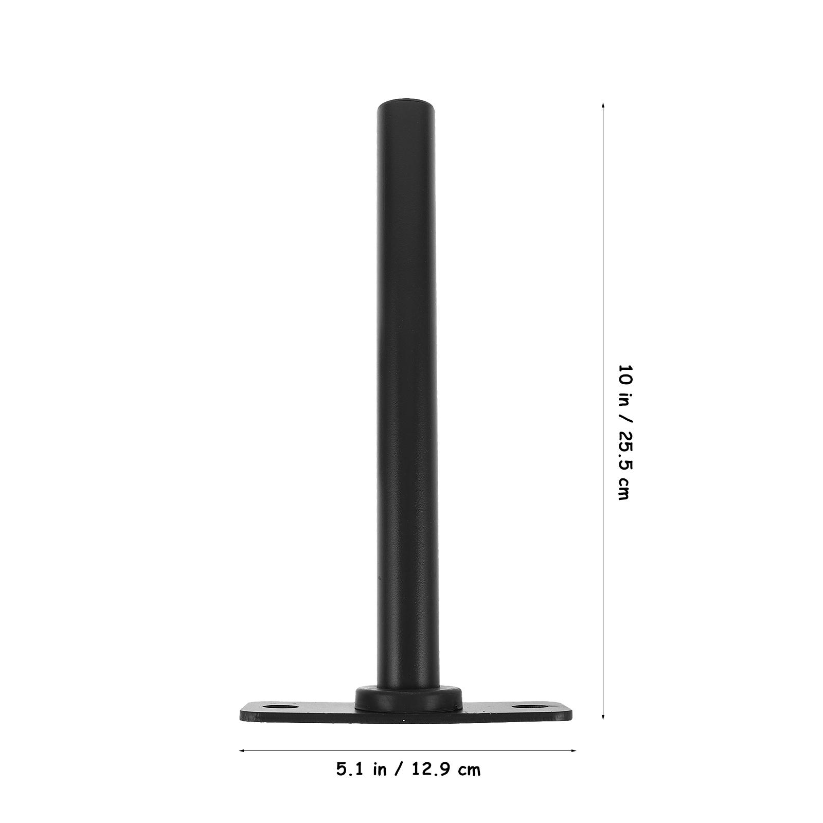 Wall-Mounted Barbell Plate Holder 25Mm Hole Diameter Weight Plate Rack Heavy Duty Wall Storage Space Optimization Gym Organizer