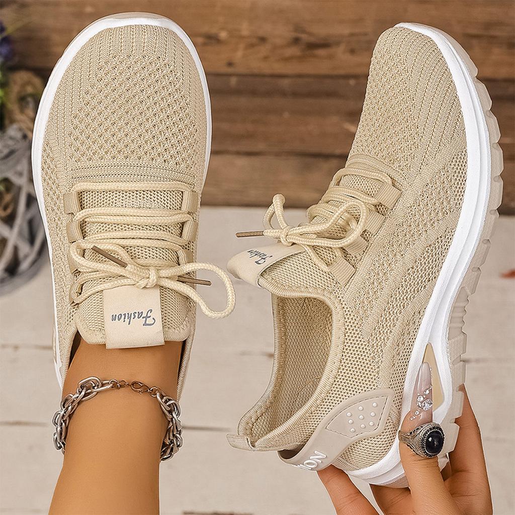Sapatos Esportivos Femininos Sandálias Vazadas Sapatos Casuais de Malha Calçados Femininos Sapatos Esportivos Confortáveis para Exterior Tênis de Corrida