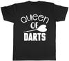 Queen of Darts Ladies Womens Unisex TShirt