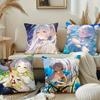 Frieren Anime Frieren Beyond Journey S End Pillow Case Square Pillow Bedroom Sofa Leisure Comfort Cushion Car Home Decoration