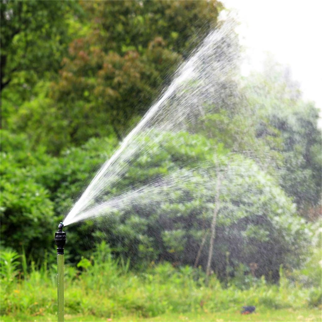 1/2" Male Thread Sprinkler Head 360 Degree Rotation Large-Area Automatic Garden Orchard Lawn Irrigation Watering Nozzle Device
