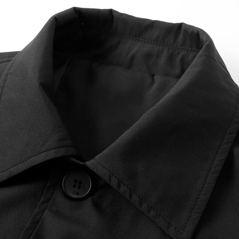 TUCANO Men's Autumn Mid-Length Business Casual Lapel Trench Coat