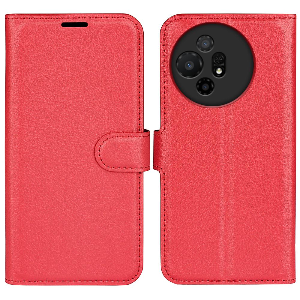 Für TCL 50 XL 5G Hülle Litschi-Textur Stoßfest Leder Brieftasche Handyhülle